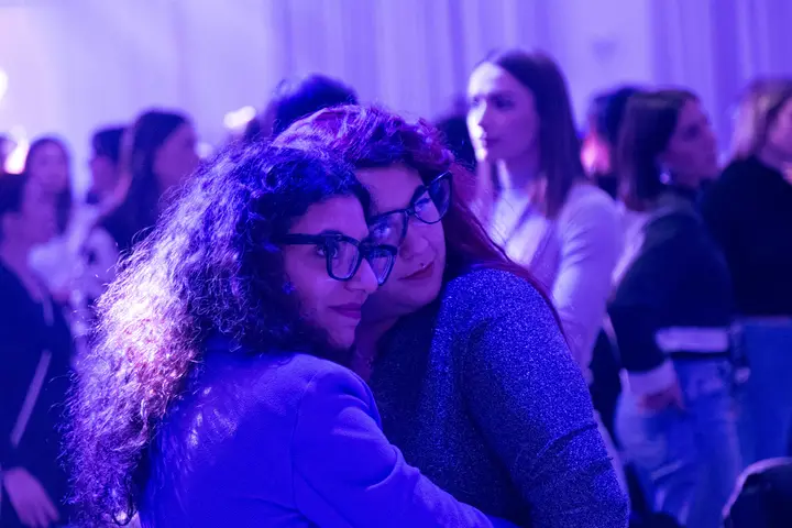 Riparti da te stessa · palco